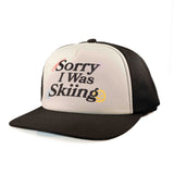 "SORRY I WAS SKIING" AEROMESH HAT