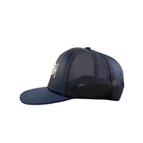 "FISH BONE" AEROMESH HAT | (Slate Blue)