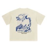 "WHY NOT" VINTAGE TEE | (APRICOT)