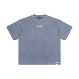 "CALL OUTSICK" VINTAGE TEE (BLUE)