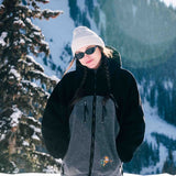 THE YETI FLEECE HOODIE | (BLACK/GRAY)