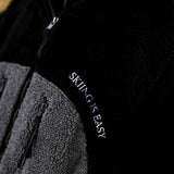 THE YETI FLEECE HOODIE | (BLACK/GRAY)