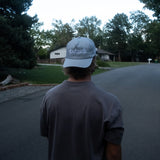 "THE DAILY" | VINTAGE CANVAS HAT (LIGHT BLUE)