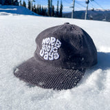 "MORE SICK DAYS" | CORD HAT (Grey)