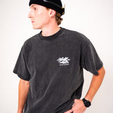 "FIRST FLIGHT" WHISTLER VINTAGE TEE (BLACK)