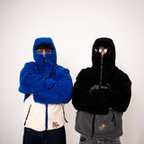 THE YETI FLEECE HOODIE | (BLUE/WHITE)