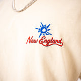 NEW ENGLAND: THE SKI BODEGA VINTAGE TEE (CREAM)