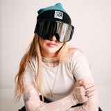 FLEECIE | Teal/Black