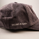 "MORE SICK DAYS" | CORD HAT (Grey)