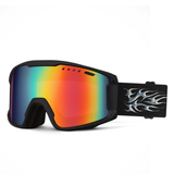 "COLD CHROME" | SKI GOGGLES/W EXTRA LENS
