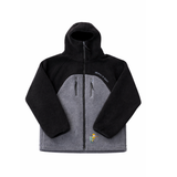 THE YETI FLEECE HOODIE | (BLACK/GRAY)